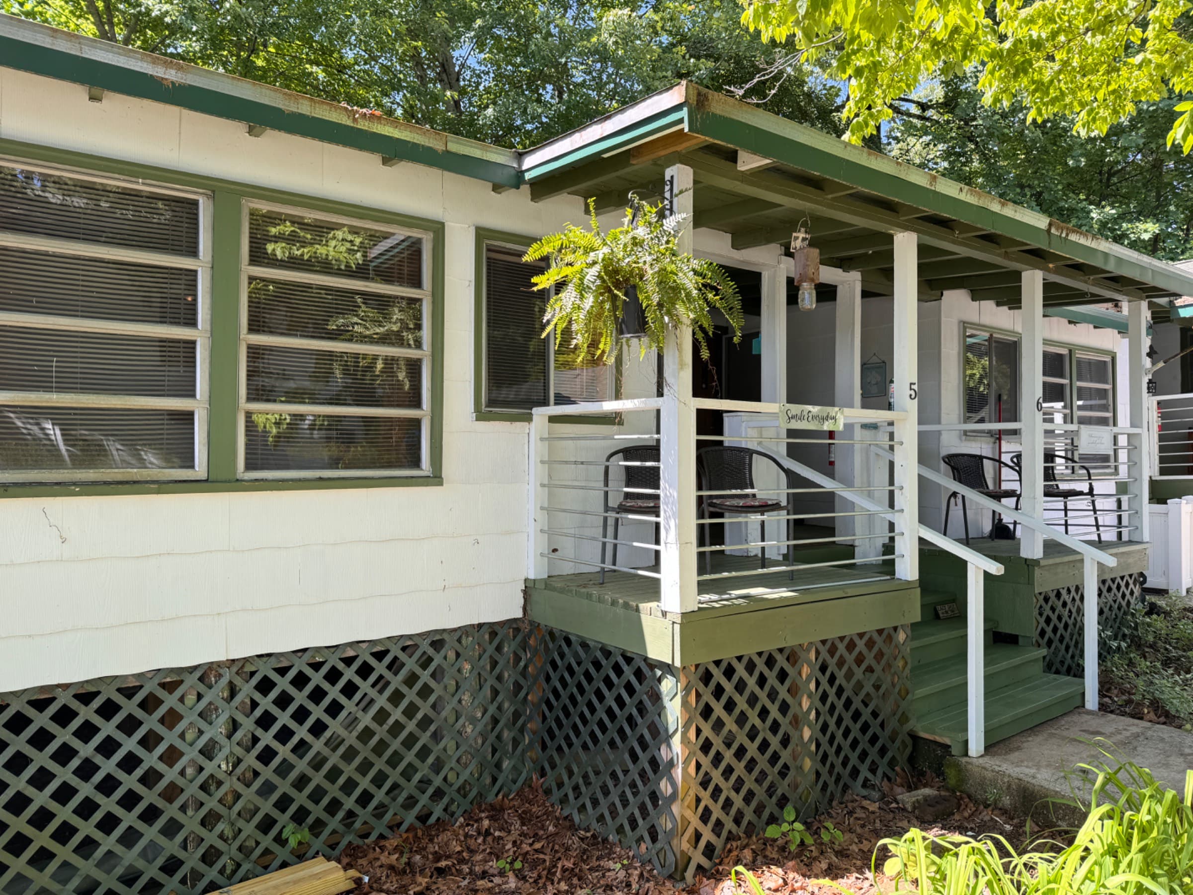 Porch of Camp Suite 5